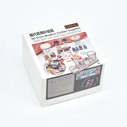 LIANG-0410 1/35 Scale Miniature 3D-Print Modern Civilian Supplies Modern Military Model Scene Making Accessories