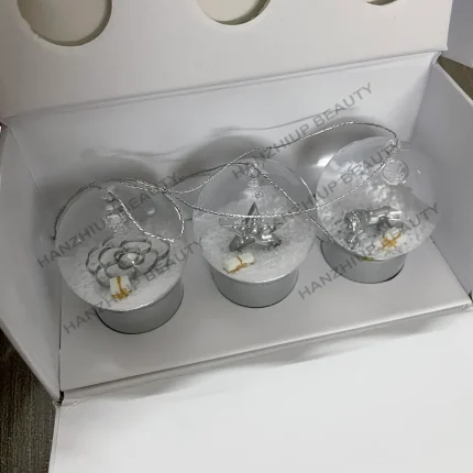 C Classics Designer Snow Globe Car Interior Pendant 2024 fashion Crystal Ball Mini Snow Globe for Special Novelty Christmas VIP Gift